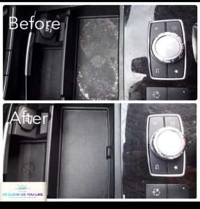 Mobile car valeting result in Edinburgh