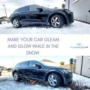 Vehicle detailing result — polished paintwork Edinburgh