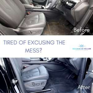 Full valet result — clean interior and exterior