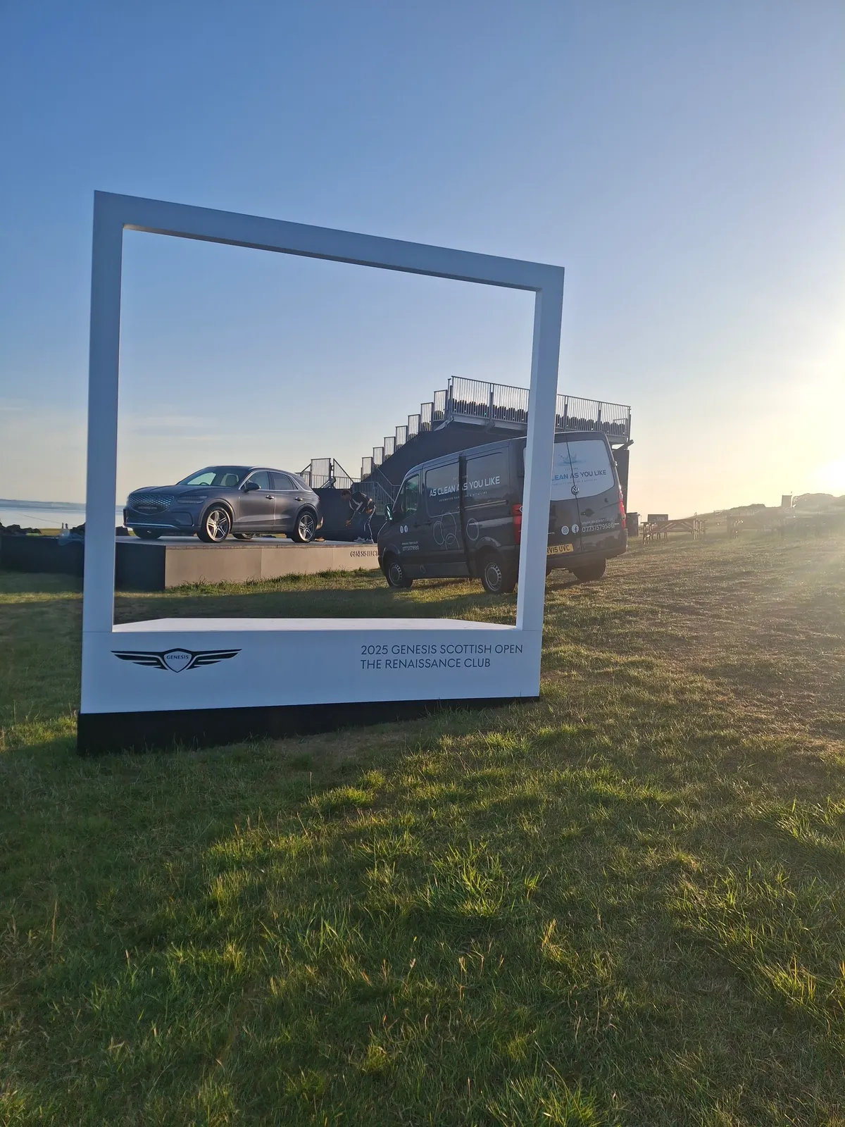 AS-CLEAN valeting at the 2025 Genesis Scottish Open, The Renaissance Club