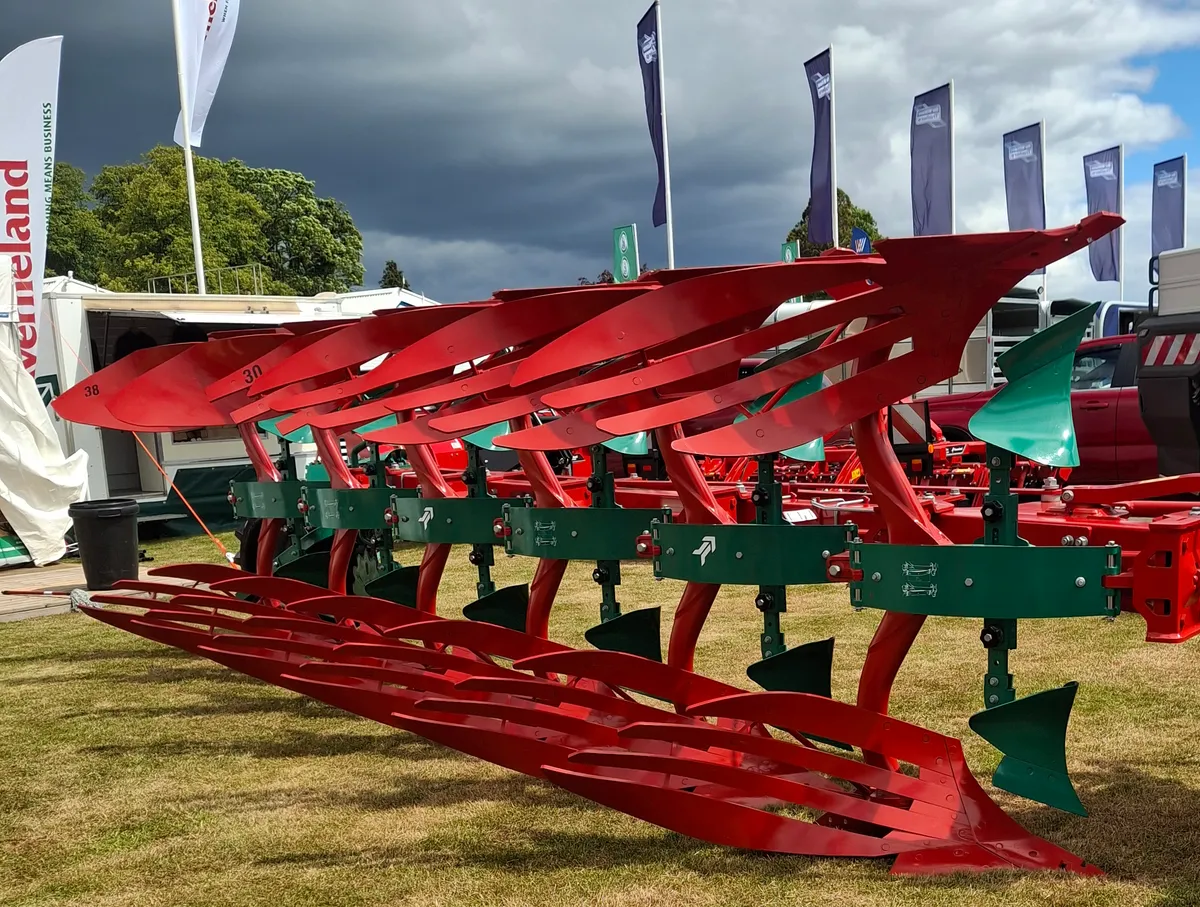 Plant machinery valeted by AS-CLEAN at the Royal Highland Show
